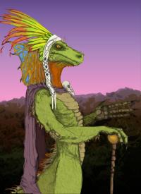 Saurian_Royal_painting_by_Psychicbard.jpg