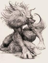 werewolf_and_mutant_platypus_by_zombiraptor-d4u071p.jpg